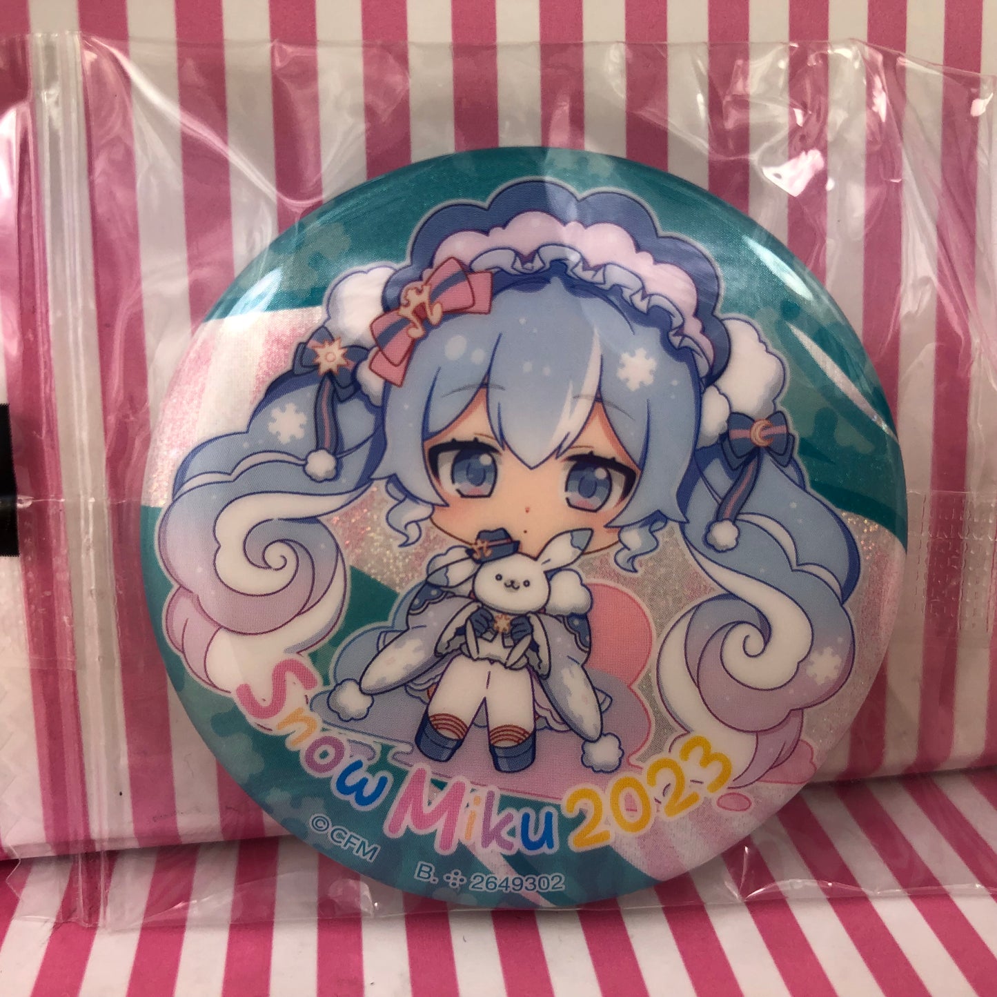 Insigne Hatsune Miku - Vocaloid Hatsune Miku Snow Miku 2023 B