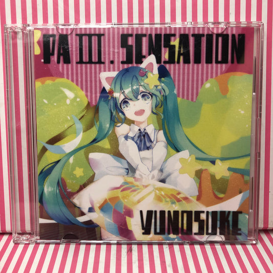 Yunosuke-PA III. SENSATION EP CD Vocaloïde Hatsune Miku