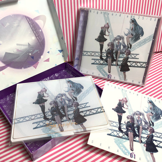 Nightcord at 25:00 Sekai Album Vol.1 [First Press Ed.] (CD + Acrylic Backing + Sticker)