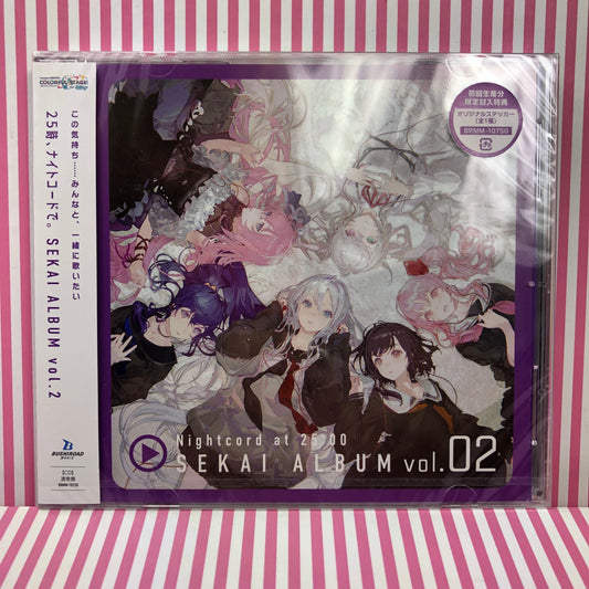 Nightcord à 25h00 Scène colorée du Projet Sekai ! pi. Hatsune Miku Album CD Vol.2