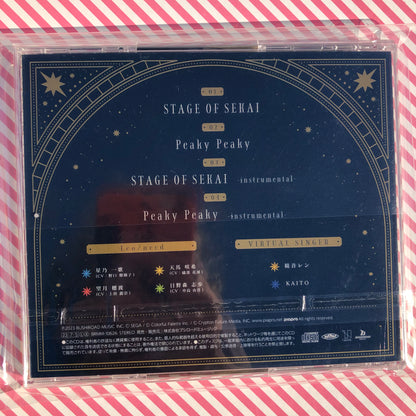 Project Sekai Colorful Stage! ft. Hatsune Miku - LeoNeed Peaky Peaky / Stage of Sekai 4th Single CD