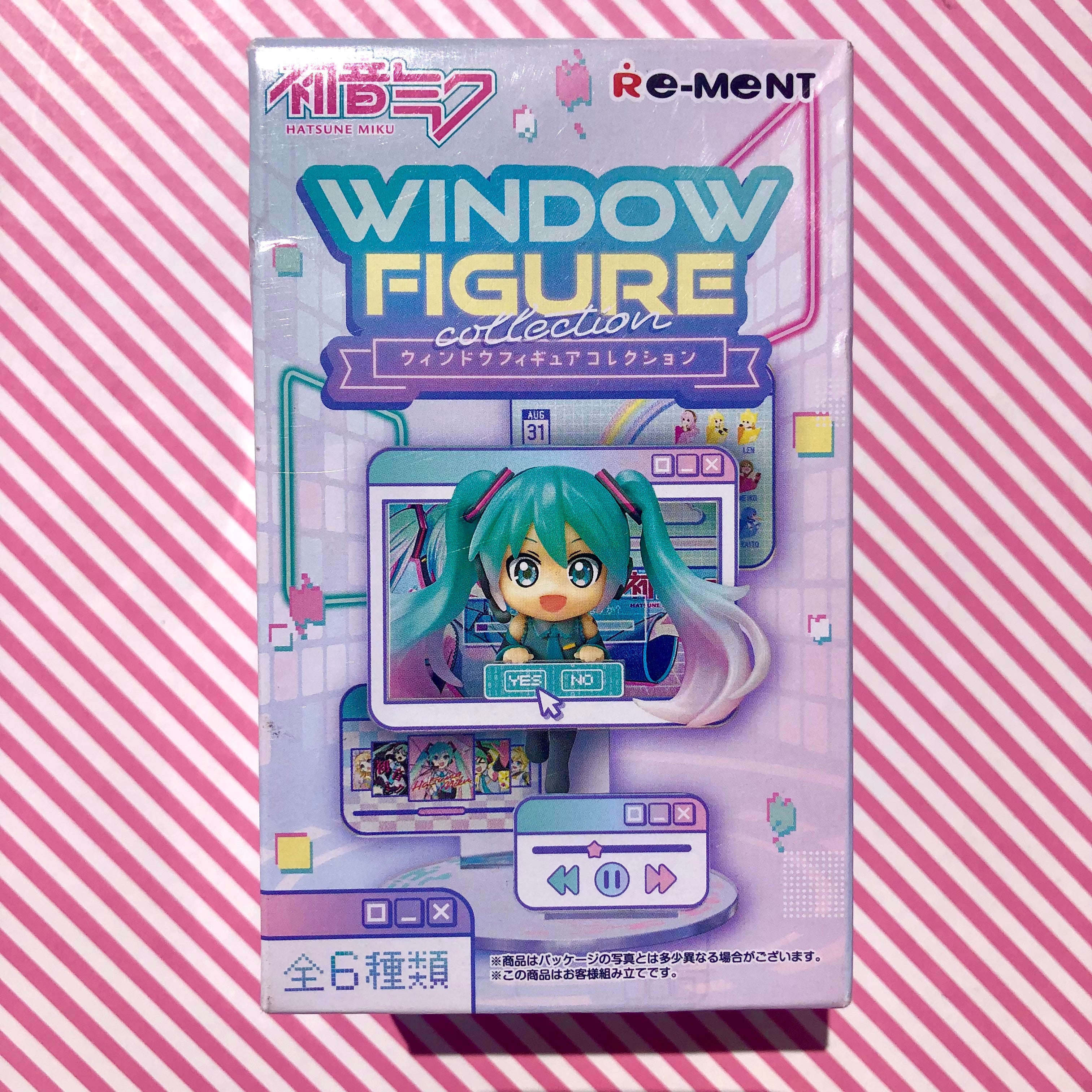 Window Figure Figura Desktop Window Figure Vocaloid Hatsune Miku Mystery Box Gacha ...