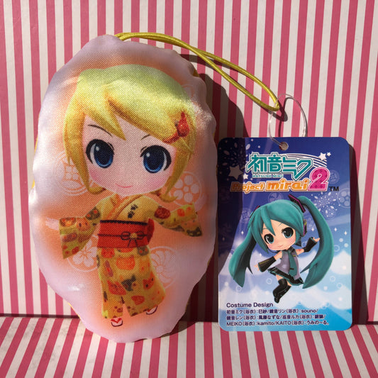 Kagamine Rin Plush Mascot Keychain - Hatsune Miku and Future Stars [Mystery Box]