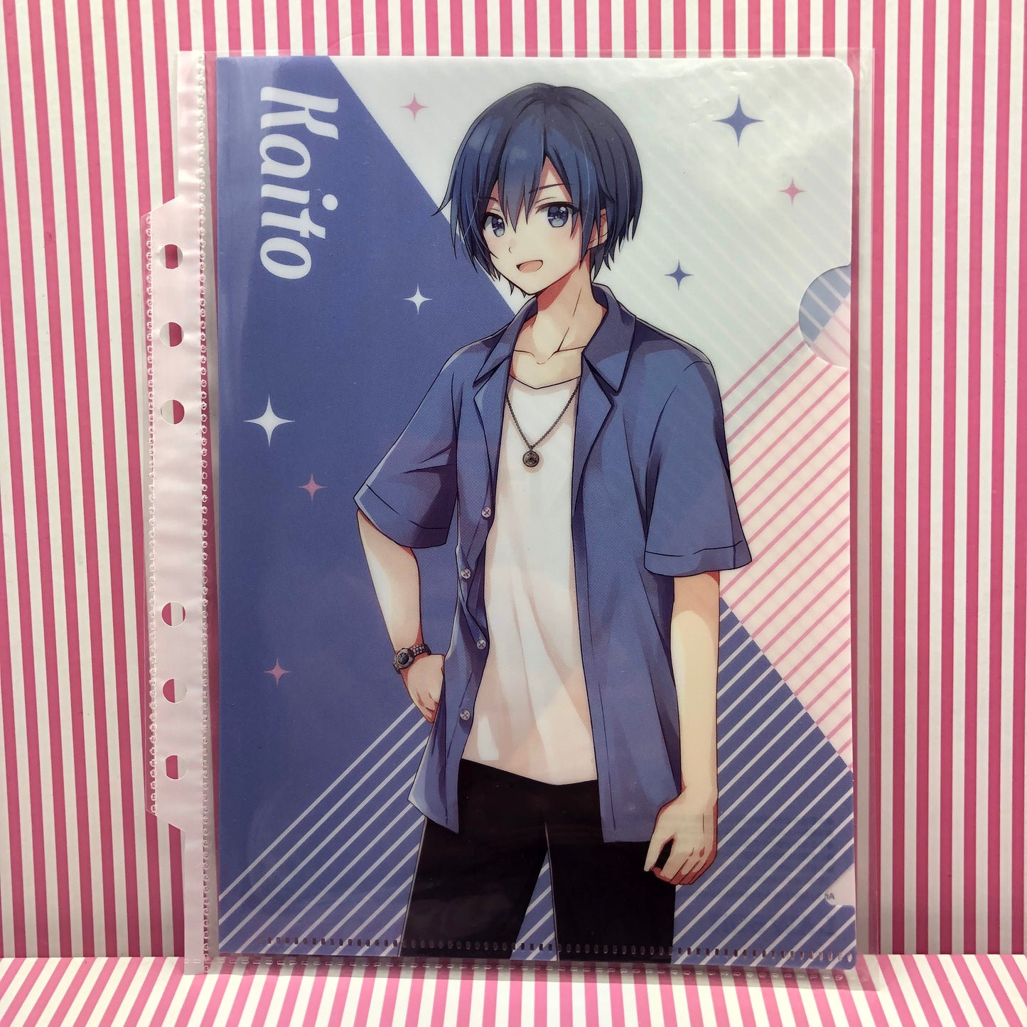 Original Vocaloid Hatsune Miku Kaito X LAWSON Document Folder