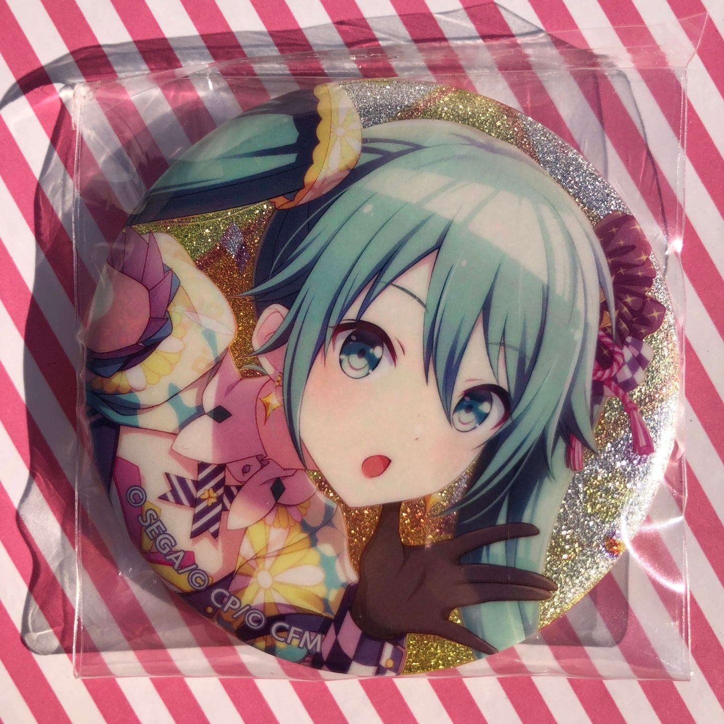 Project Sekai: Colorful Stage! feat. Hatsune Miku - Hatsune Miku Sparkly Badge A