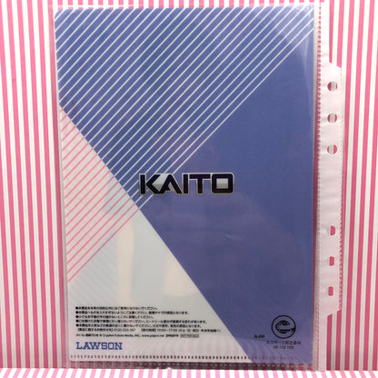 Original Vocaloid Hatsune Miku Kaito X LAWSON Document Folder