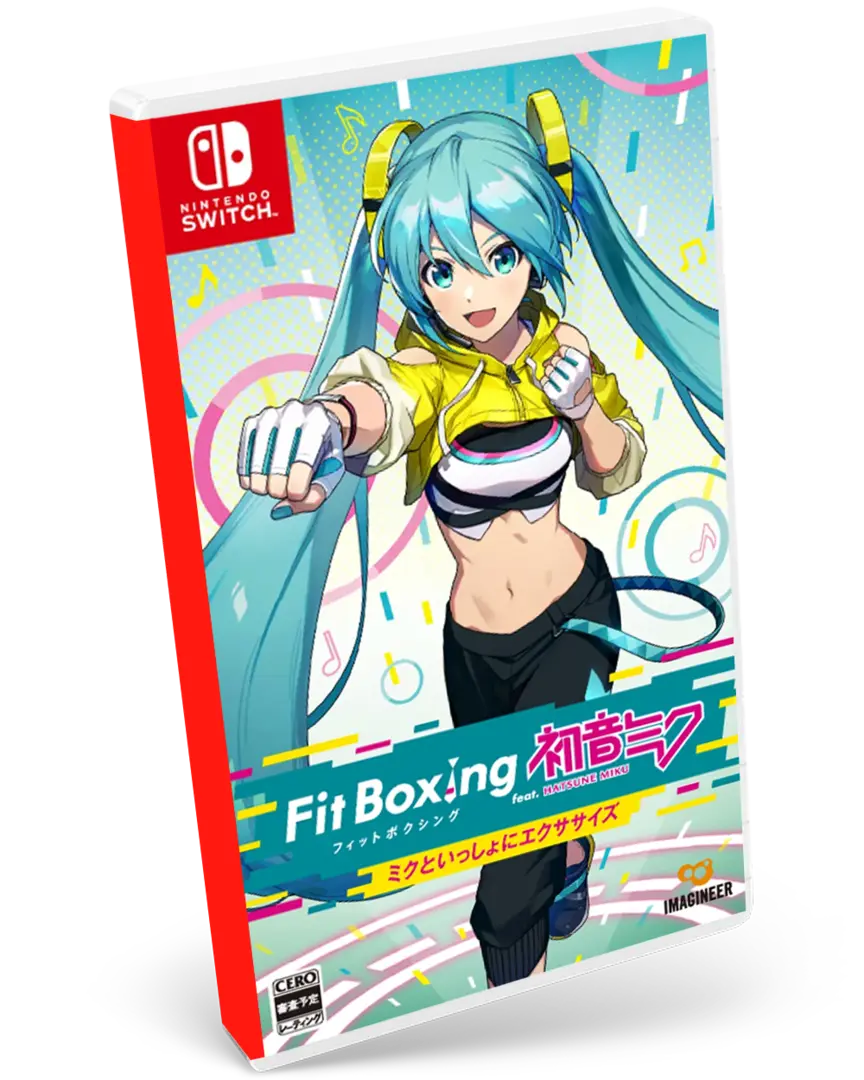 [PREORDER] Videojuego Vocaloid - Fitness Boxing feat. Hatsune Miku: Isshoni Exercise Nintendo Switch JAP REGION FREE