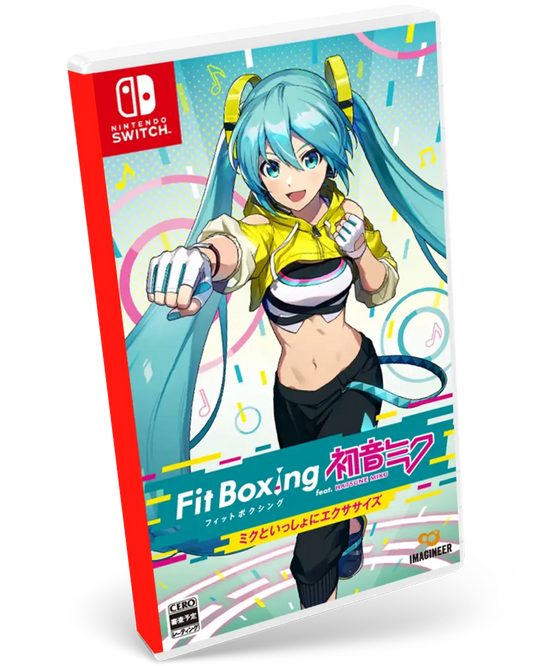 [PREORDER] Vocaloid Video Game - Fitness Boxing feat. Hatsune Miku: Isshoni Exercise Nintendo Switch JAP REGION FREE