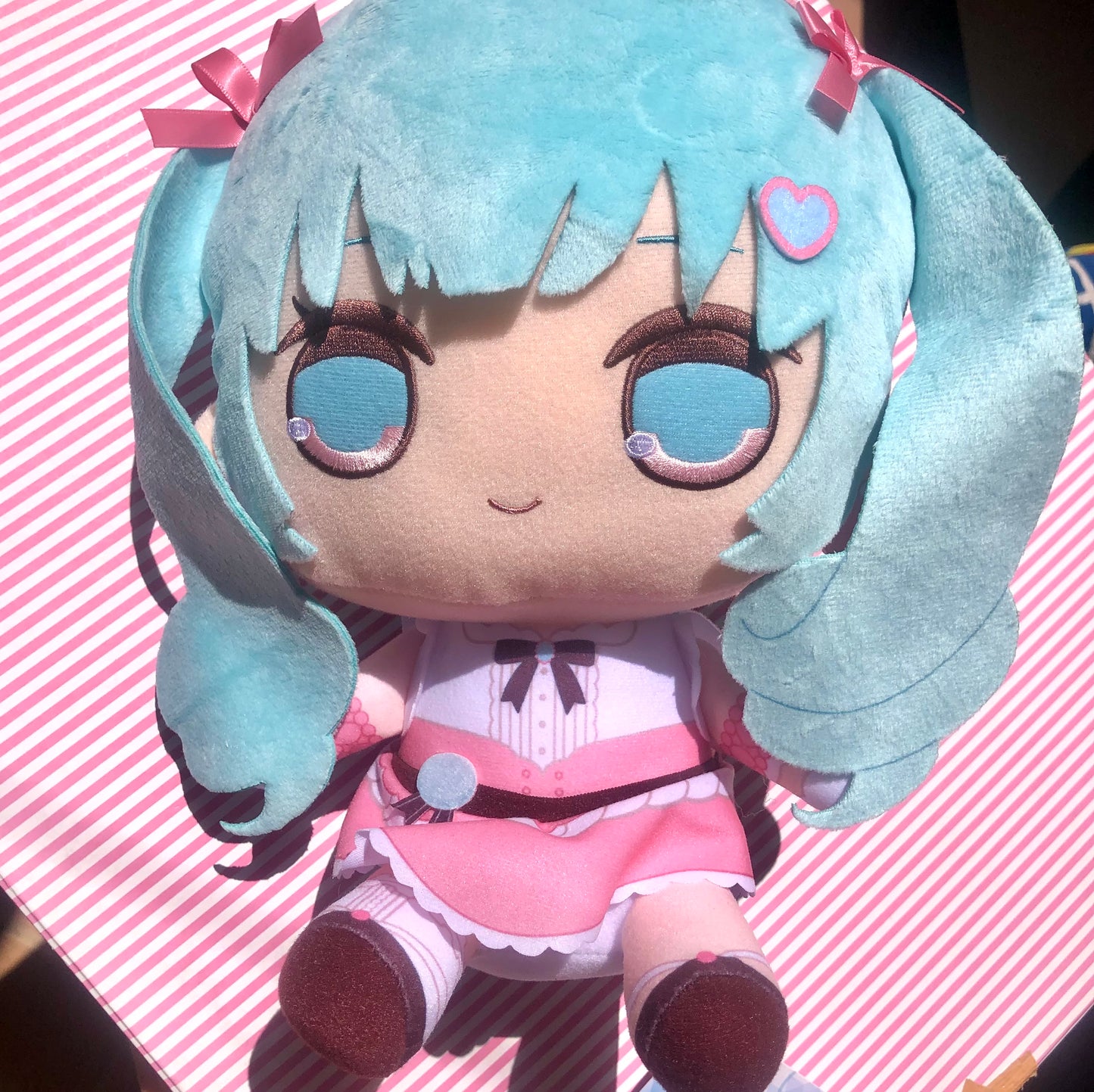 KyuruMaru Large Plush Kyuru Maru Vocaloid - Hatsune Miku (Macaron Version)