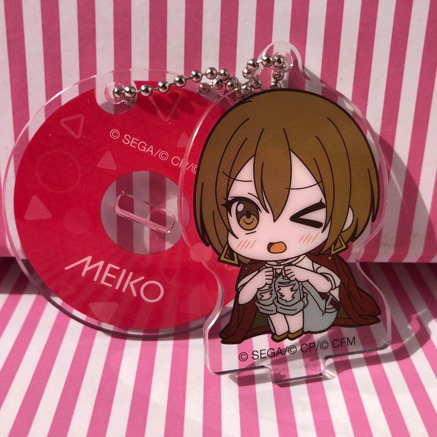 Acrylic Stand with Chain Vocaloid Meiko - Project SEKAI COLORFUL STAGE feat Hatsune Miku! MEIKO Acrylic Stand with Chain Vivimus