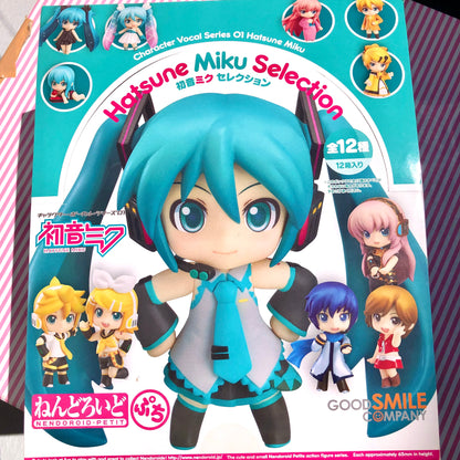 Nendoroid Petite Vocaloid Hatsune Miku Sélection Gashapon Mystery Box Cadeau mystère aléatoire Gacha