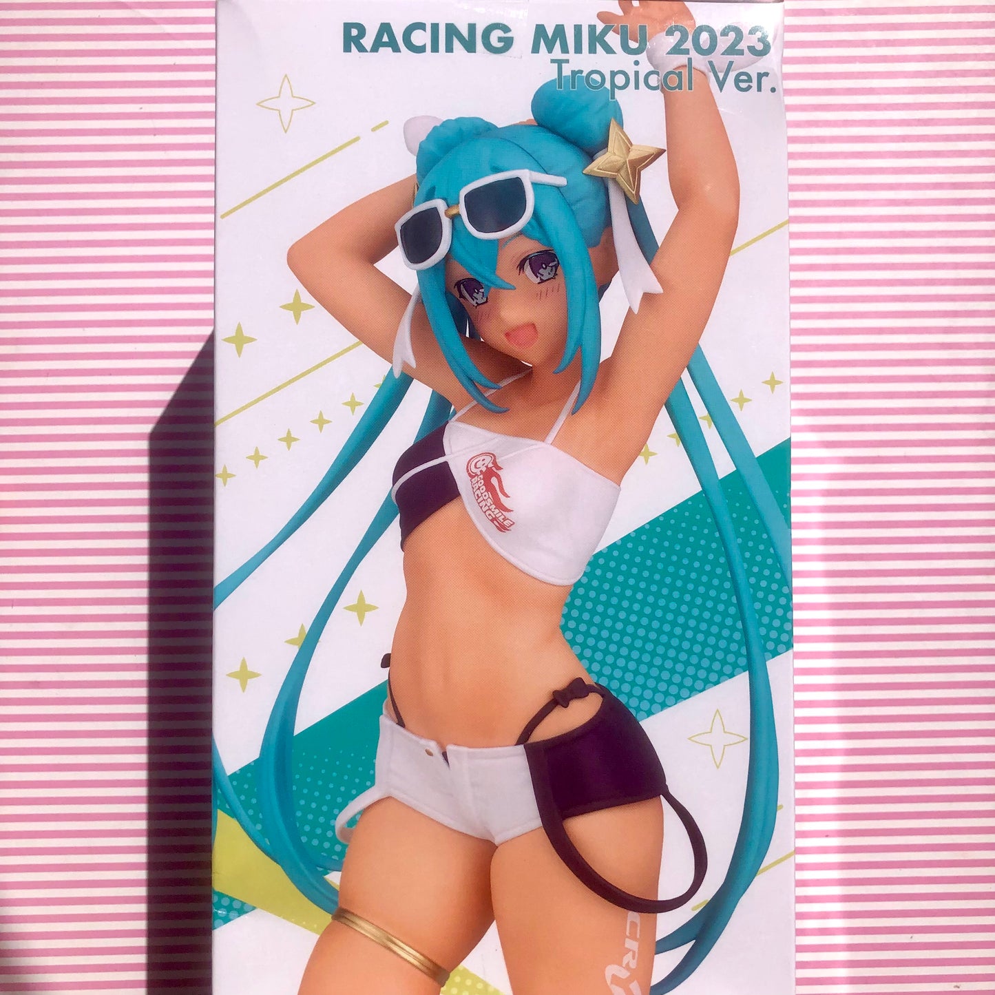 Racing Miku Figure Tropical Version Vocaloid Hatsune Miku Bandai Namco