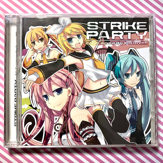 STRIKE PARTY - High Speedy Boon!!!!!! Album CD Vocaloid Hatsune Miku