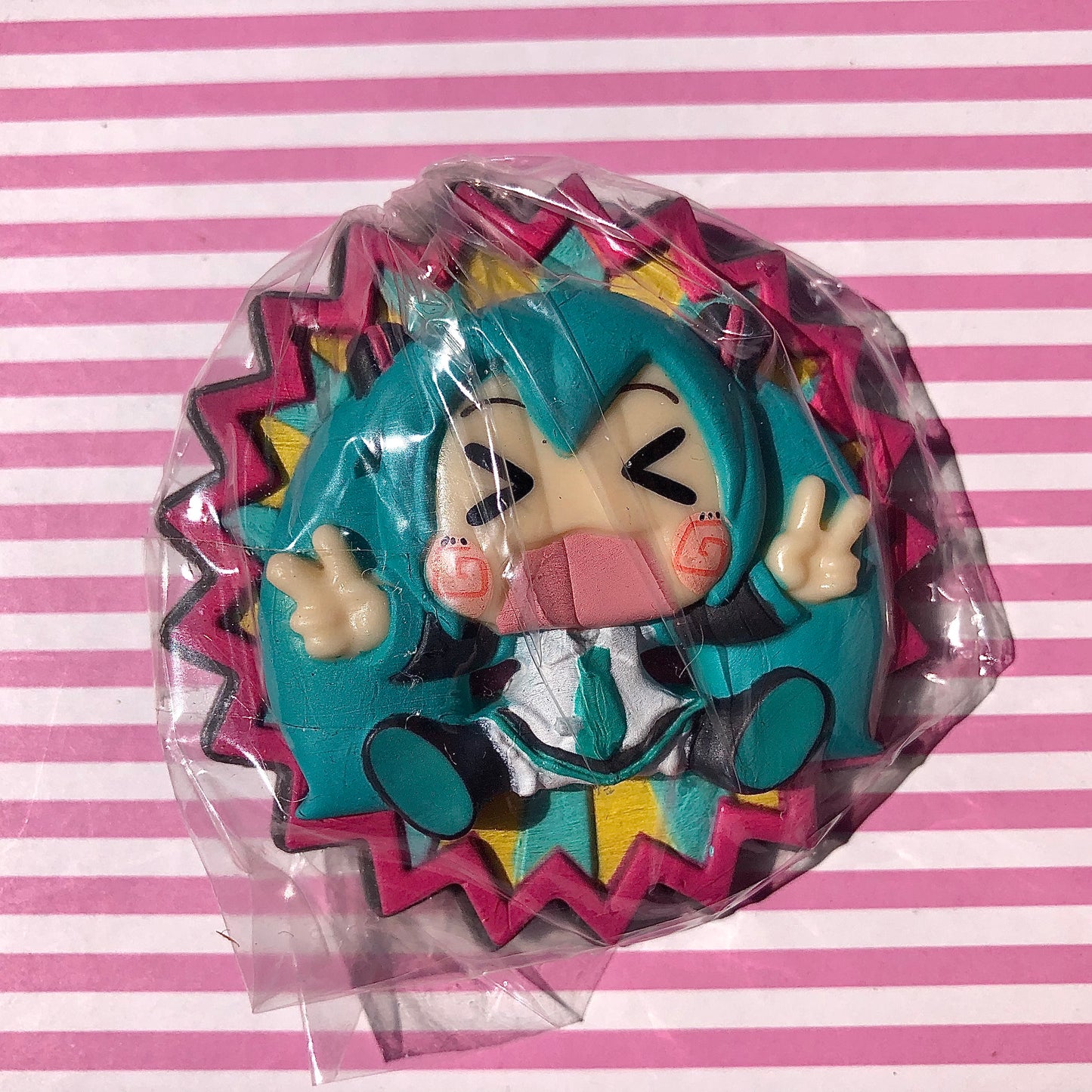 Keychain with Stand Vocaloid Series - Hatsune Miku - Happy Kuji Hatsune Miku 2016 Spring ver.