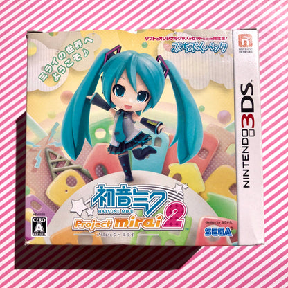 Videojuego Vocaloid Hatsune Miku Project Mirai 2 Special Edition Nintendo 3DS JAPANESE (Nendoroid + Stickers)
