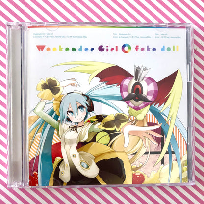 Weekender Girl / fake doll Album (CD + DVD) Vocaloid Hatsune Miku kz livetune X HachiojiP Hachioji-P