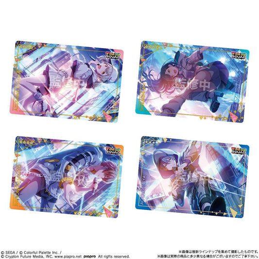 Scène colorée Sekai du projet aléatoire ! pi. Carte gaufre Hatsune Miku (toutes les unités)