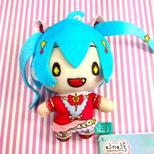 Llavero Nui Fuwa Hatsune Miku Wonderlands x Showtime Project Sekai Colorful Stage! ft. Hatsune Miku Vocaloid Plush