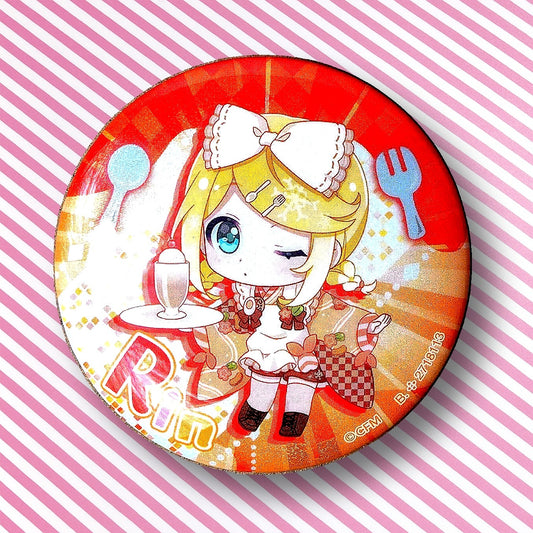 Chapa Kagamine Rin Hatsune Miku Snow Miku 2024 Badge Vocaloid