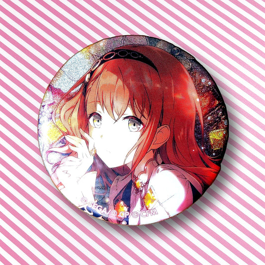 Chapa Brillante Hanasato Minori Sparkly Badge K Project Sekai Colorful Stage! Ft. Hatsune Miku