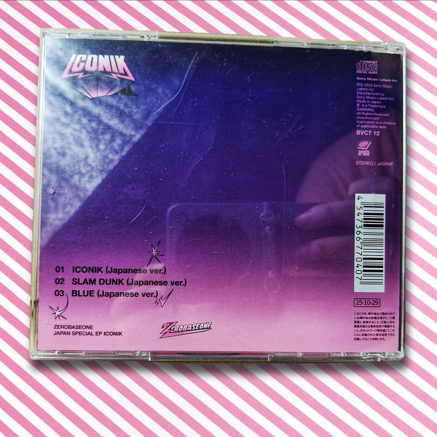 ICONIK Japan Special EP - ZEROBASEONE CD