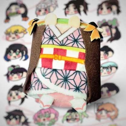 Decorative Keychain Roll Nekuzo Kamado Kimetsu No Yaiba