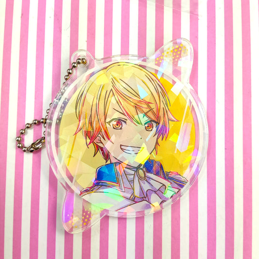 Limited Acrylic Keychain Holographic Planet Tenma Tsukasa Project Sekai Colorful Stage! ft. Hatsune Miku