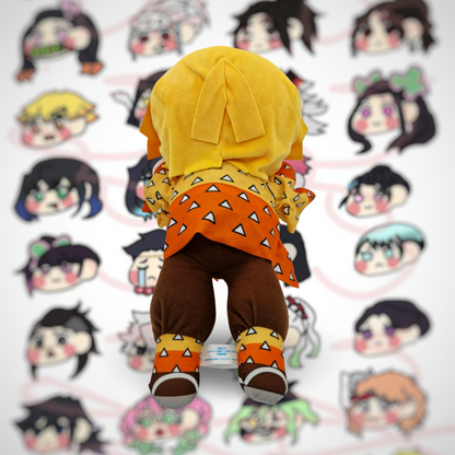 Nesoberi Zenitsu Agatsuma Kimetsu No Yaiba Grande peluche