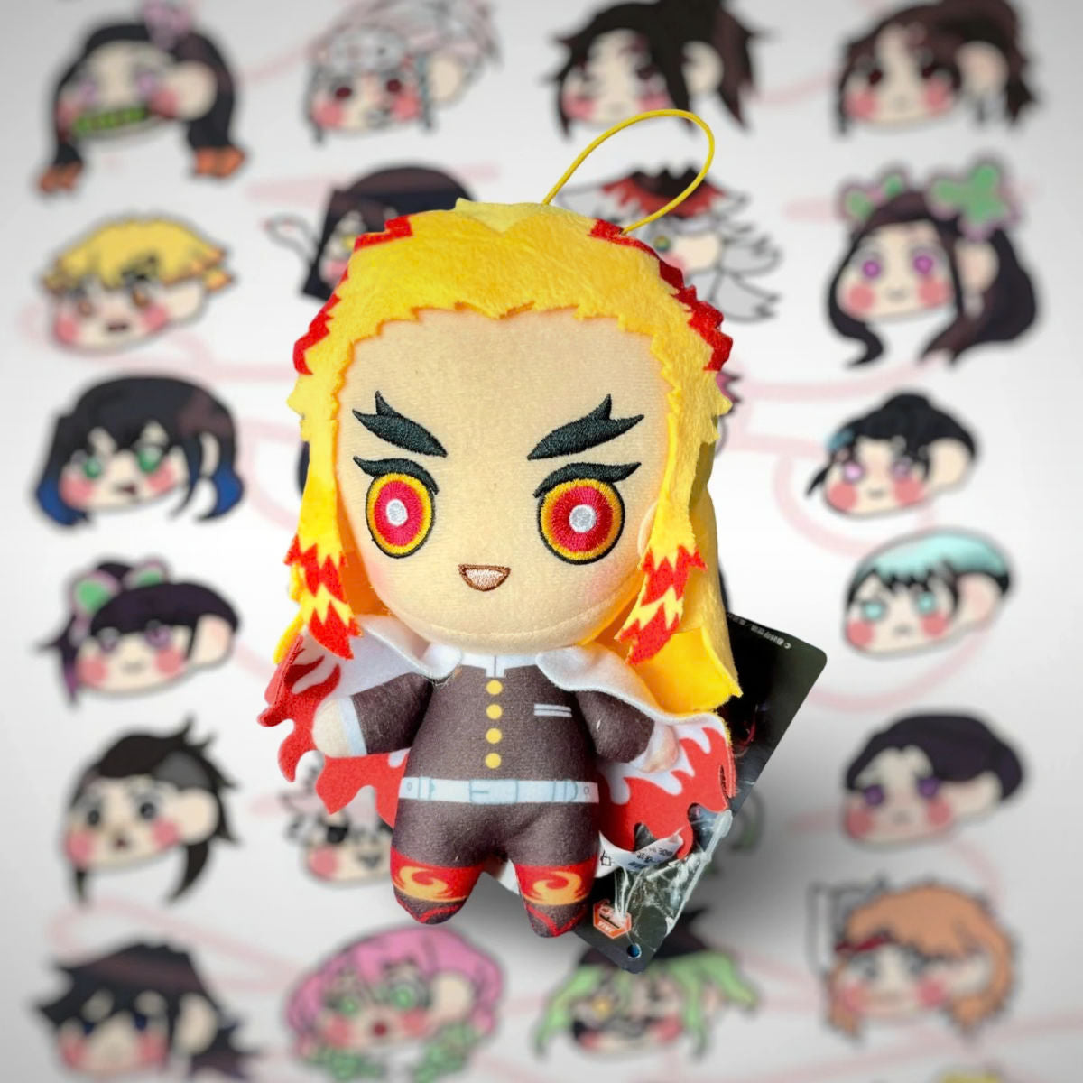 Decorative Keychain Kyojuro Rengoku Kimetsu No Yaiba Vol 1