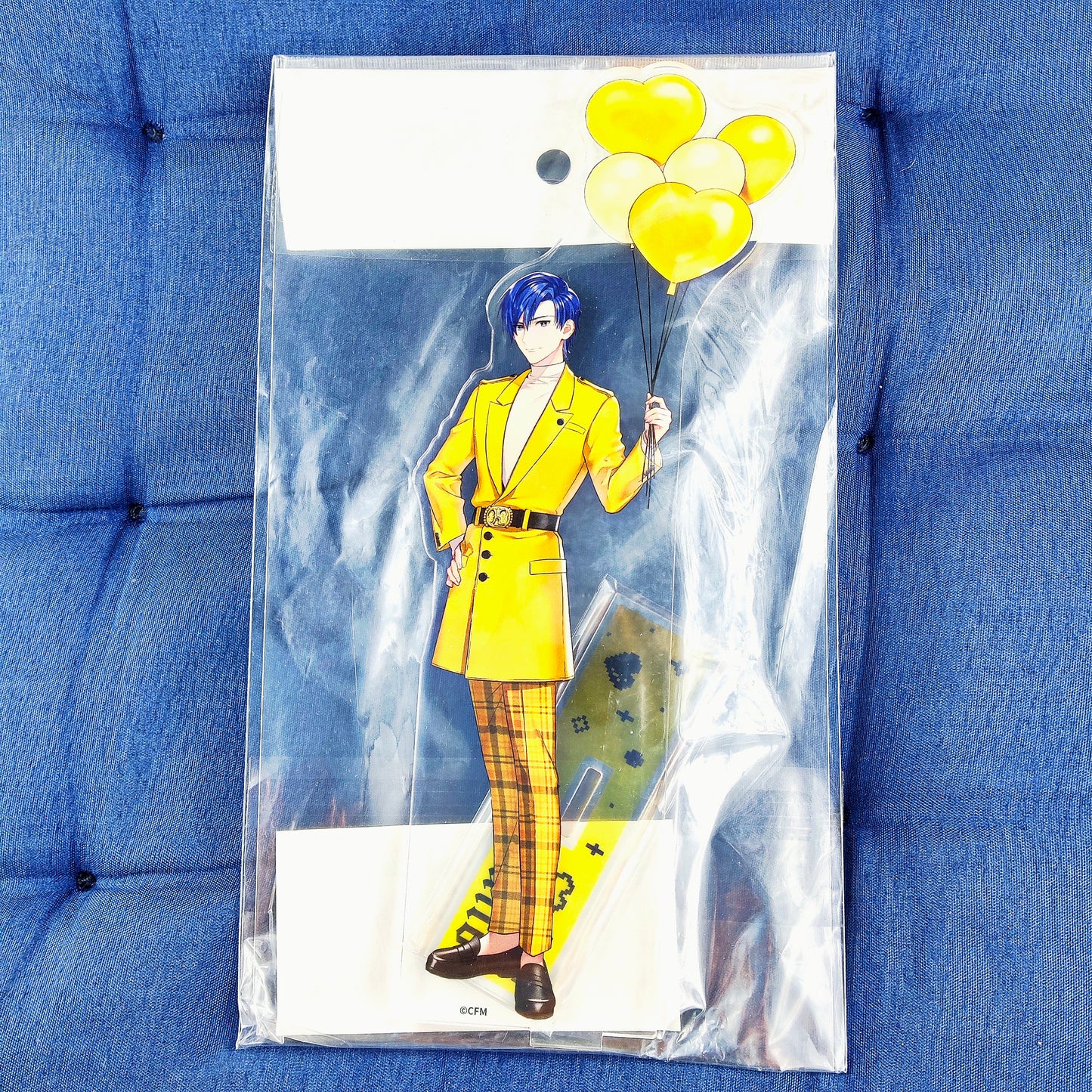 Grand support acrylique limité Vocaloid Kaito Joyeux 14e anniversaire