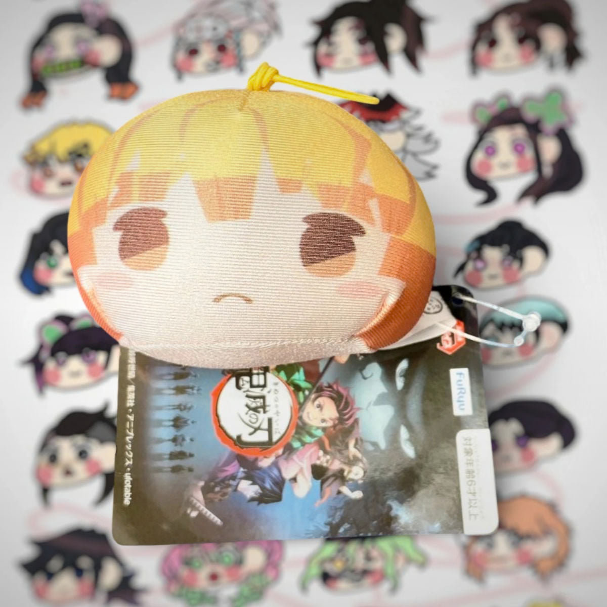 Zenitsu Agatsuma Kimetsu No Yaiba Furyu Porte-clés décoratif