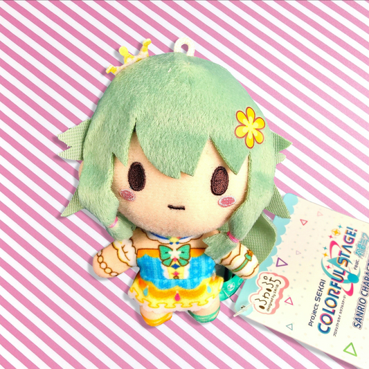 Llavero Limitado SANRIO Fuwa Kusanagi Nene Project Sekai Colorful Stage! ft. Hatsune Miku Wonderlands x Showtime Plush
