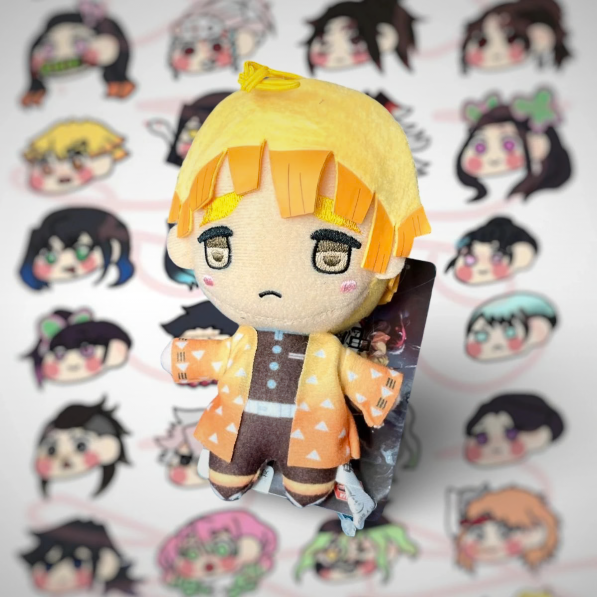 Porte-clés décoratif Zenitsu Agatsuma Kimetsu No Yaiba Ver 3