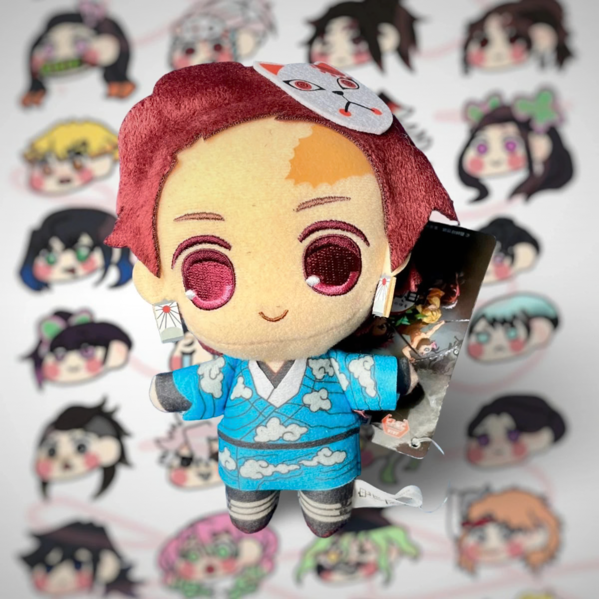 Kamado Tanjiro Peluche Bleu Kimetsu No Yaiba