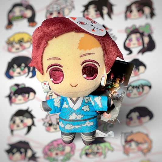 Kamado Tanjiro Peluche Bleu Kimetsu No Yaiba