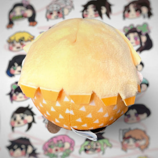 Zenitsu Agatsuma Kimetsu No Yaiba Vol2 Round Plush