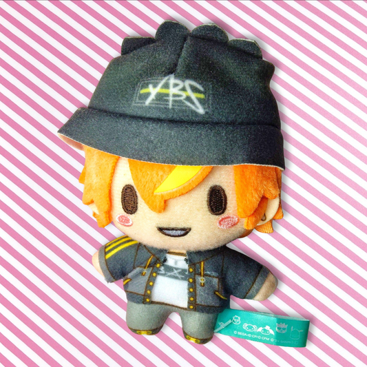 Sanrio Shinonome Akito Project Sekai Colorful Stage Plush Keychain! ft. Hatsune Miku Vivid Bad Squad