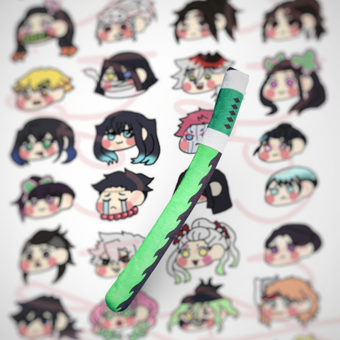 Grande épée Sanemi Shinazugawa Kimetsu No Yaiba en peluche