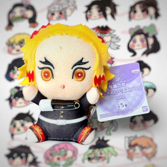 Kyojuro Rengoku Kimetsu No Yaiba Plush Vol 1