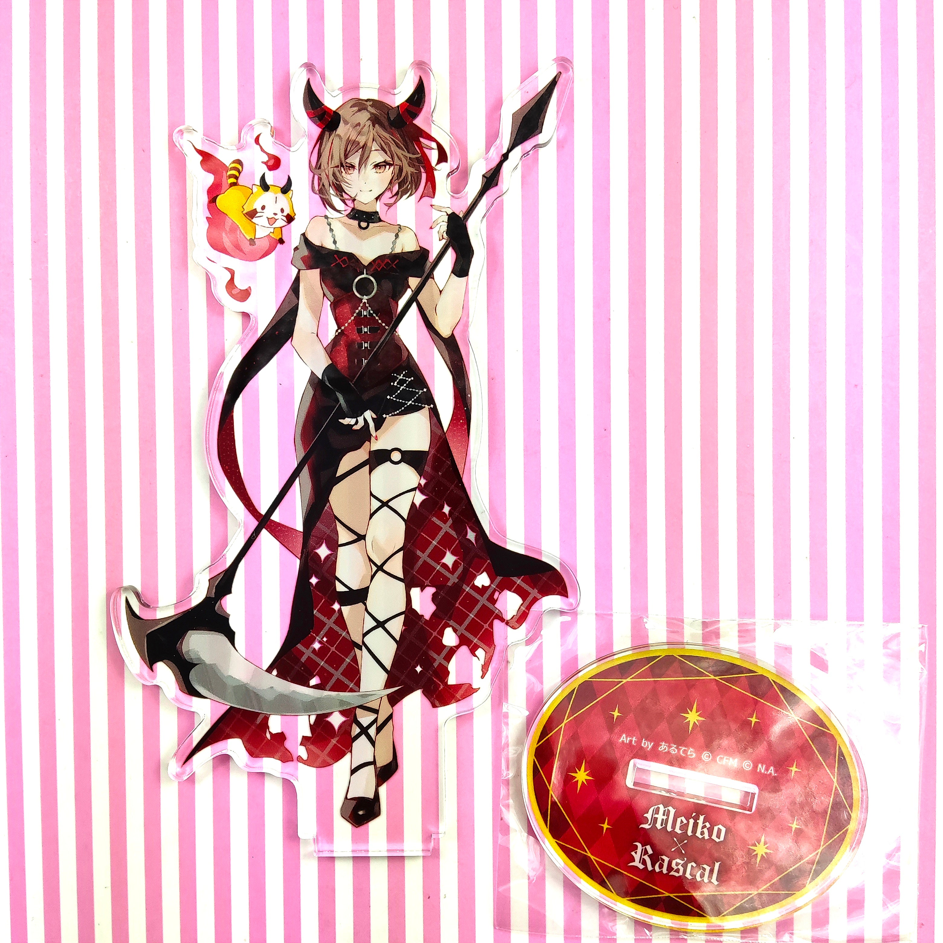 Soporte Acrílico Limitado Vocaloid Meiko X Rascal Hatsune Miku ...