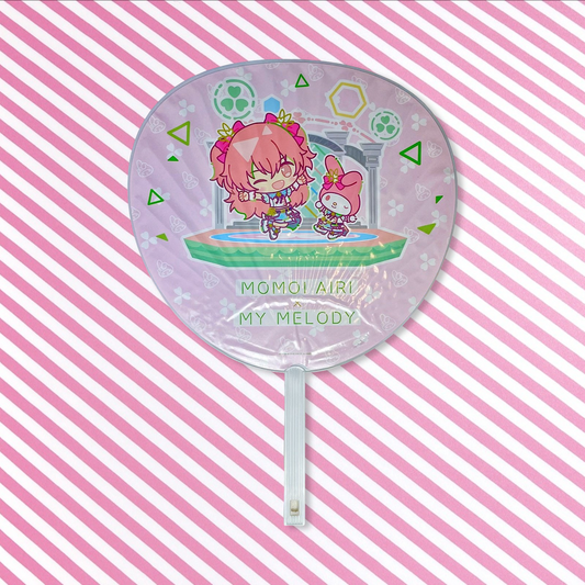 Abanico de Mano Limitado Momoi Airi Sanrio x Project Sekai Colorful Stage! ft. Hatsune Miku