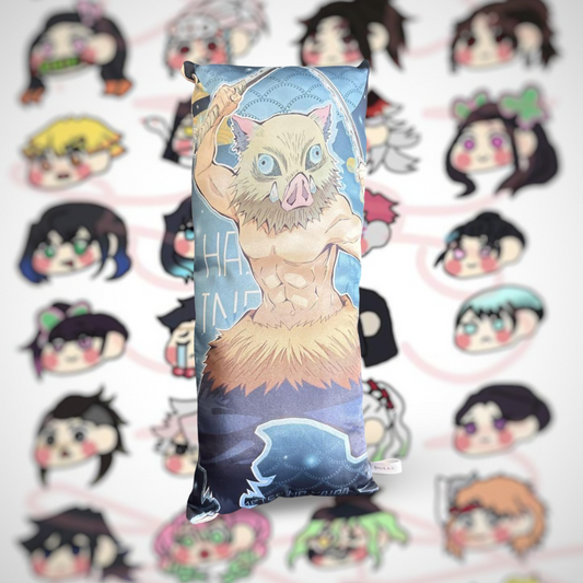 Inosuke Hashibira Kimetsu No Yaiba Cushion