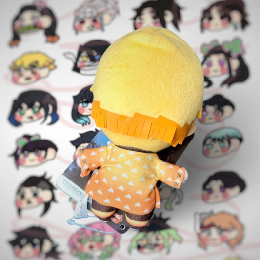 Decorative Keychain Zenitsu Agatsuma Kimetsu No Yaiba Ver 3