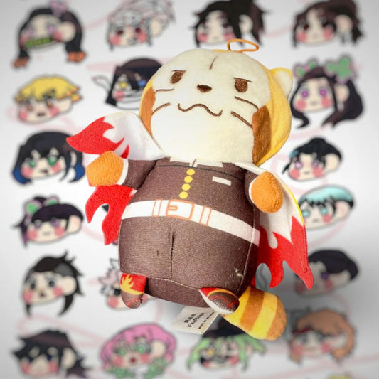 Kyojuro Rengoku Kimetsu No Yaiba Decorative Keychain Collaboration with Rascal