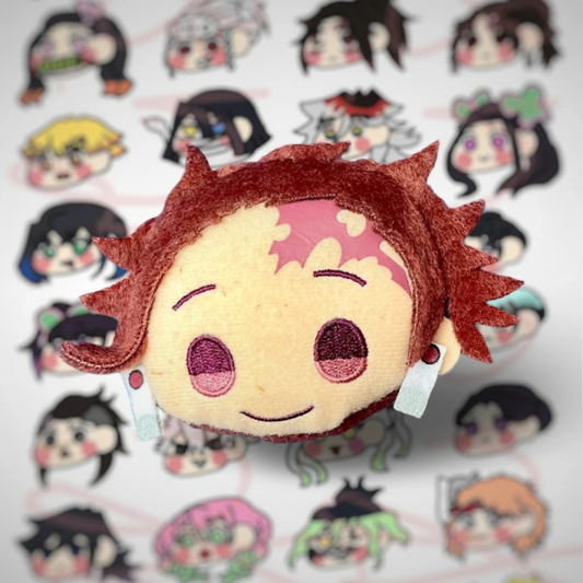 Broche tête Kamado Tanjiro Kimetsu No Yaiba