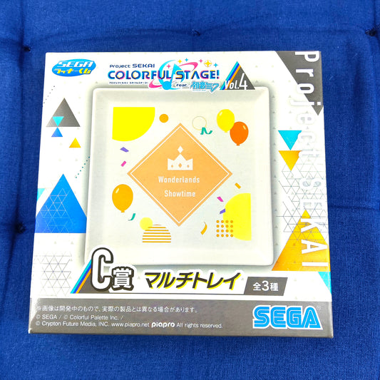 Decorative Ceramic Plate Ashtray Wonderlands x Showtime Vol.4 Project Sekai Colorful Stage! ft. Hatsune Miku