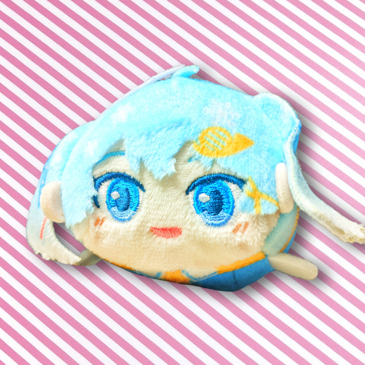 Llavero Fuwa Poketoro Snow Miku 2017 Original VOCALOID Hatsune Miku