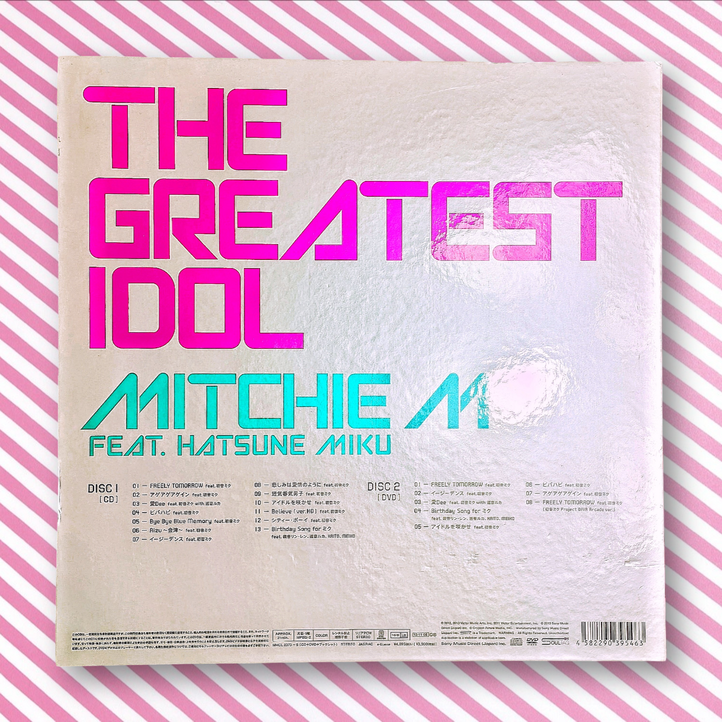 Mitchie M. - The Greatest Idol [Édition limitée] (CD + DVD) Vocaloid Hatsune Miku