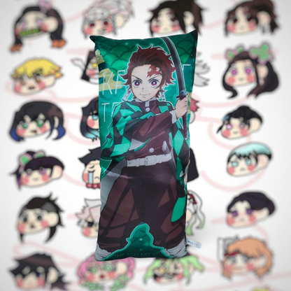 Cojín  Grande Kimetsu No Yaiba Kamado Tanjiro Demon Slayer Guardianes de la noche