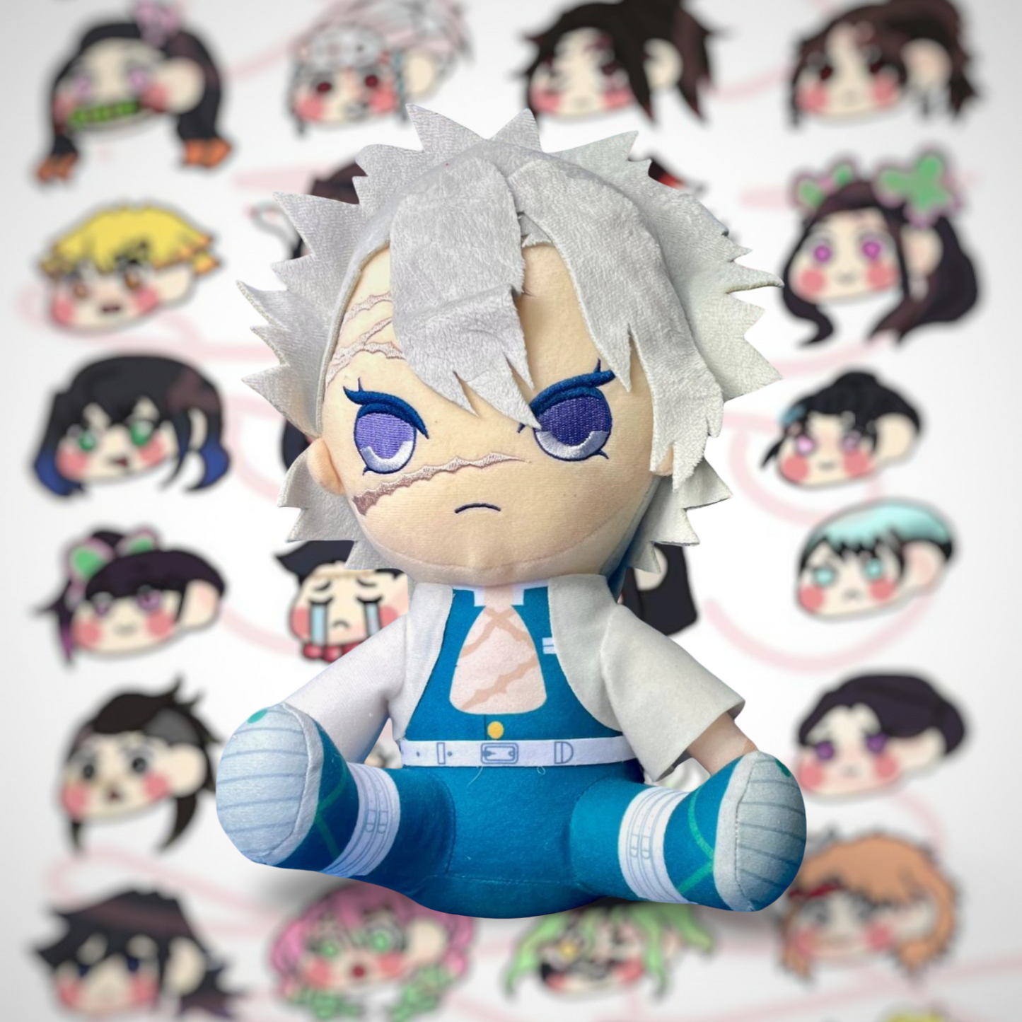 Grande peluche Kimetsu No Yaiba Sanemi Shinazugawa